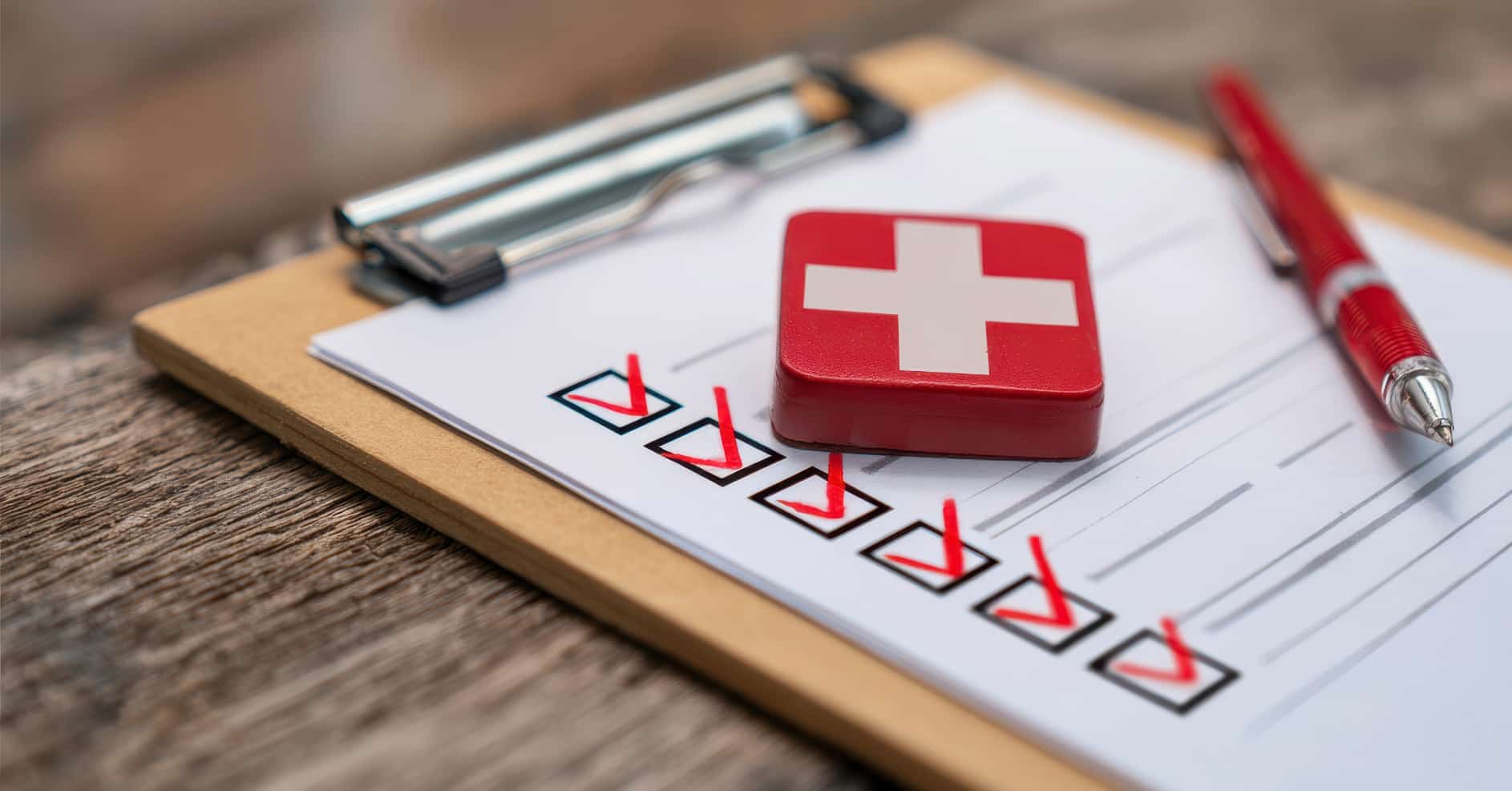 Workplace first aid audit checklist and inspection process