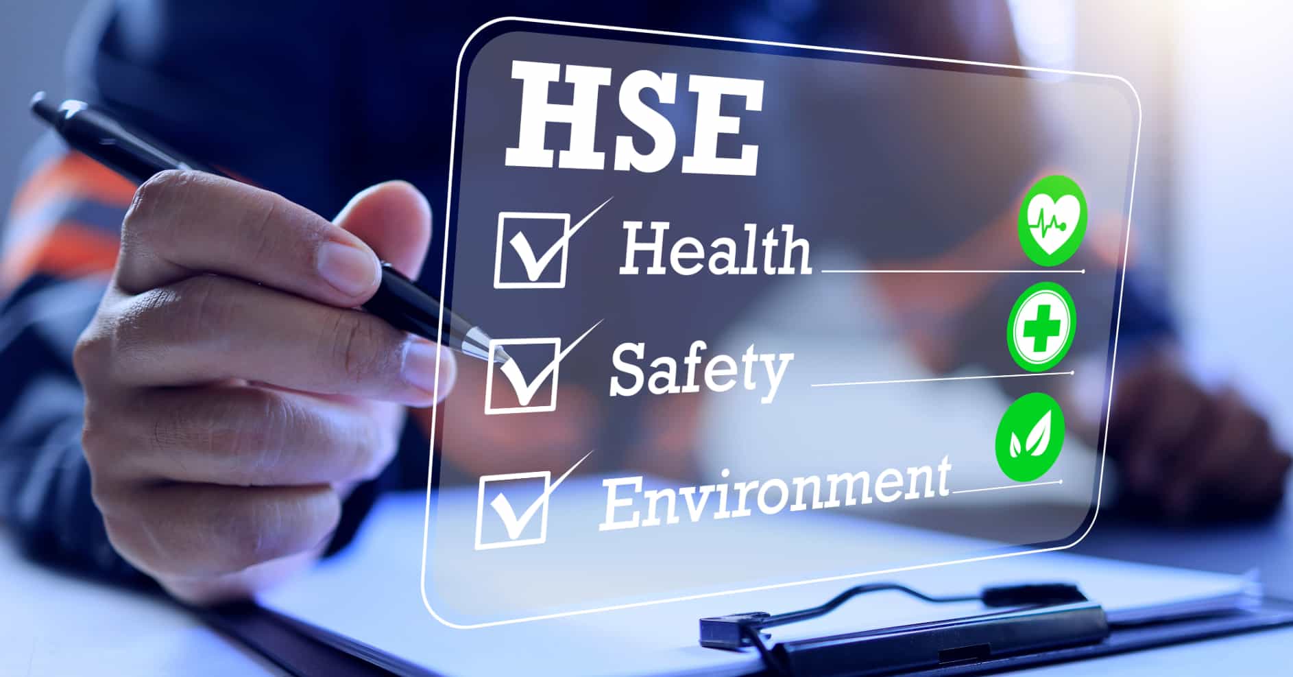 orkplace safety inspection reviewing first aid compliance documents