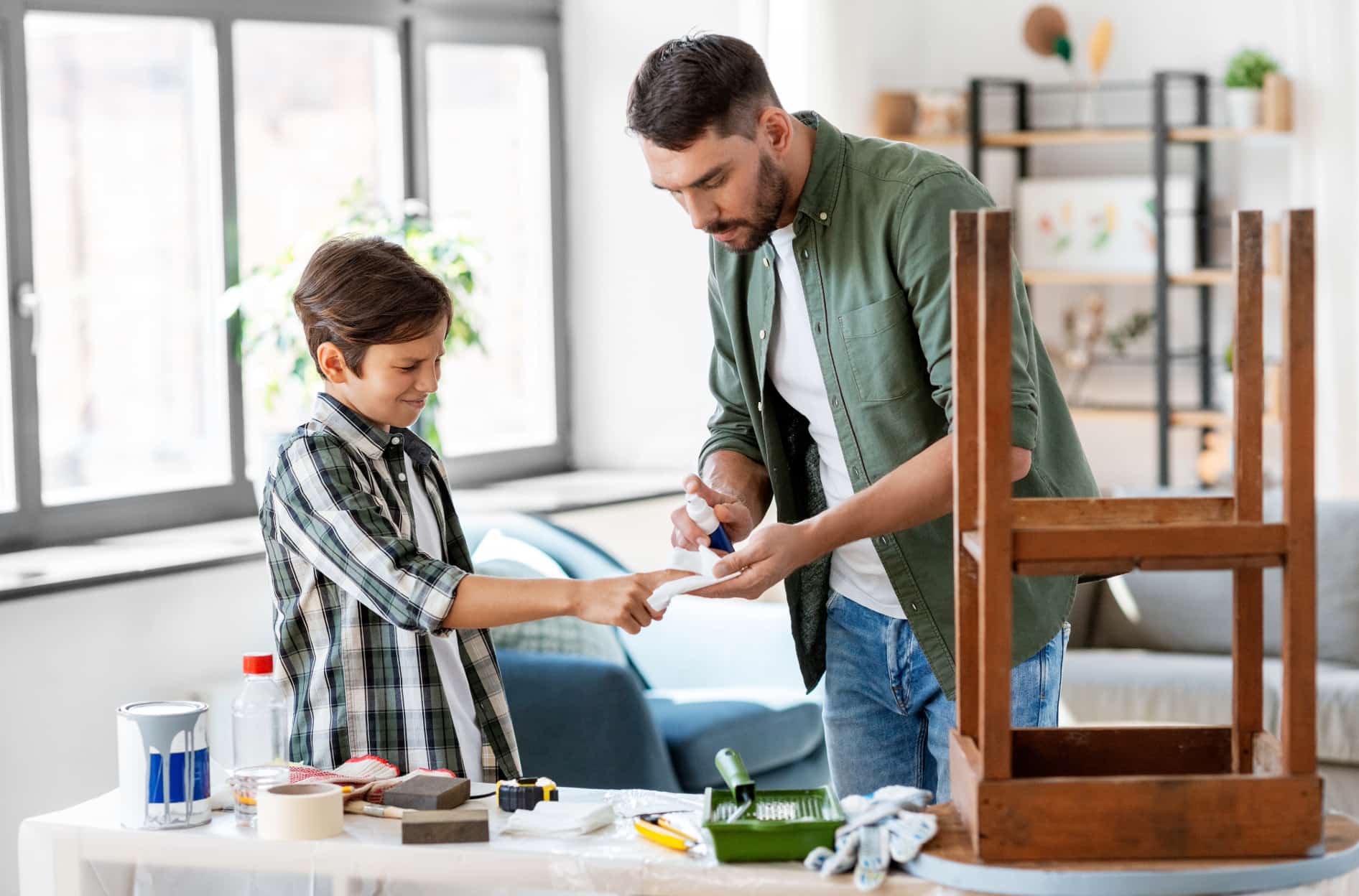 First aid considerations during renovations and temporary works in the UK