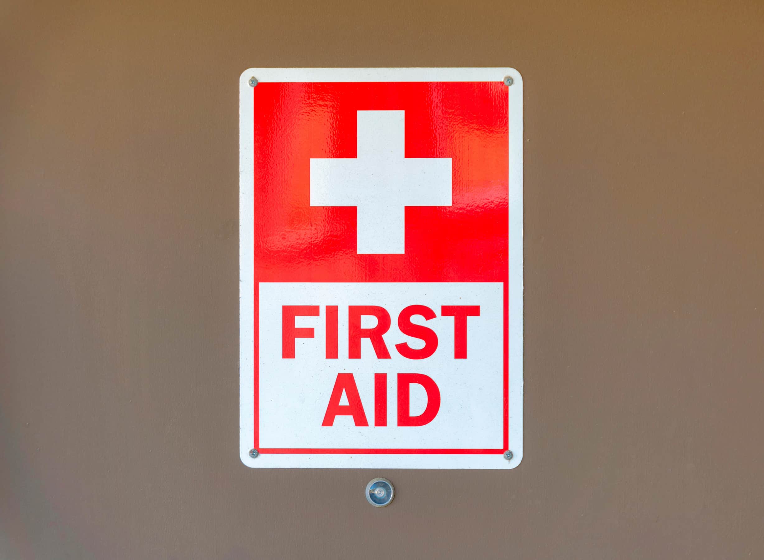 First Aid Signage Rules