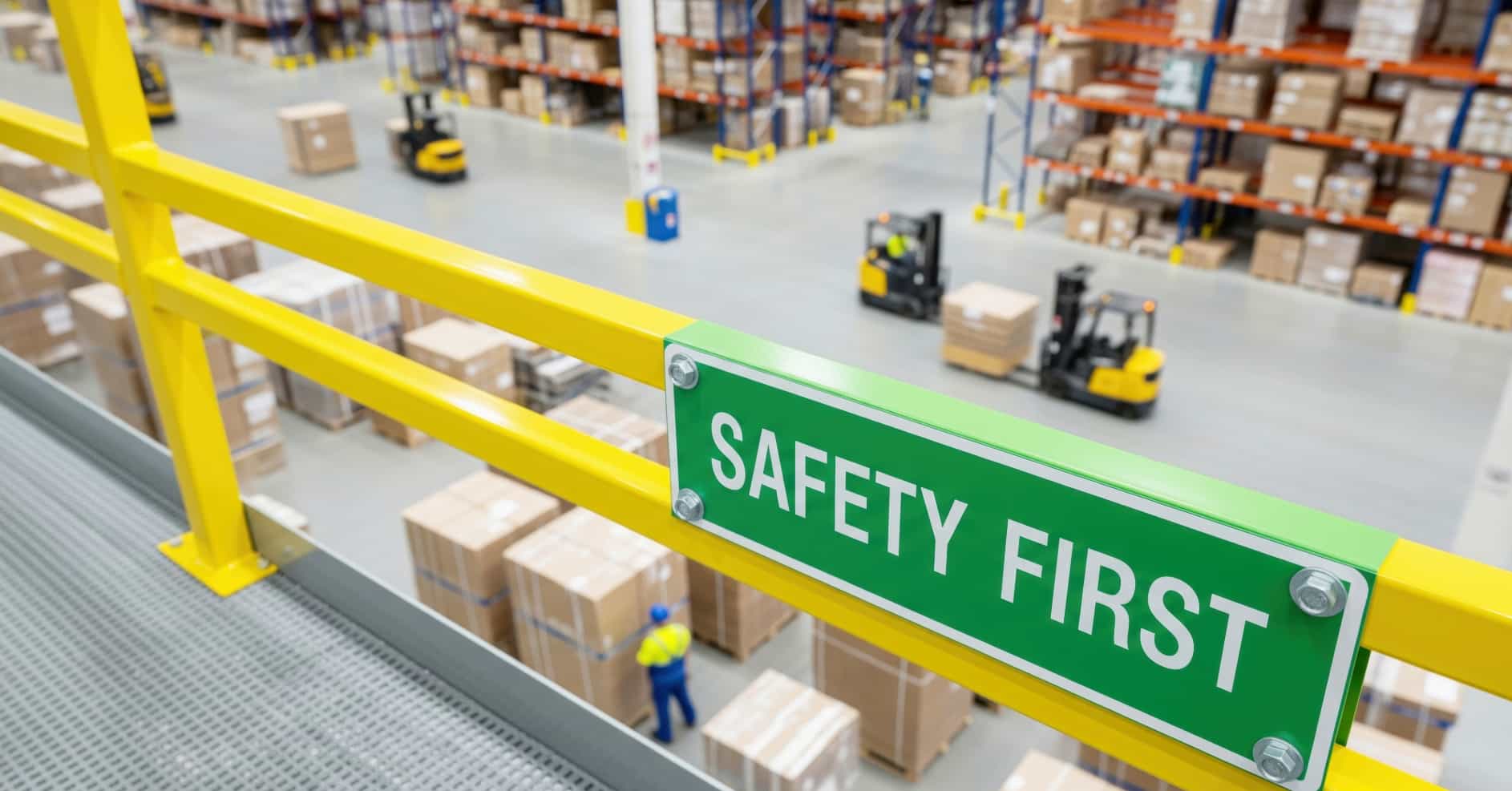 Workplace team reviewing emergency response plan and first aid procedures