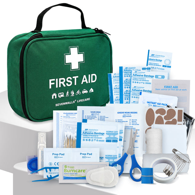 Premium First Aid Kit – 220 Piece (Home, Travel, Holidays, Sports, Workplace, Car)