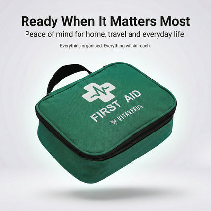 Premium First Aid Kit – 200 Piece (Home, Travel, Workplace, Vehicle)