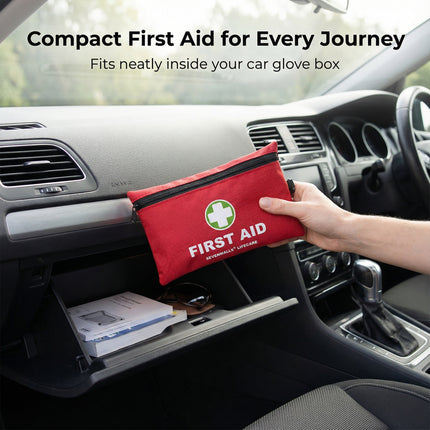 Portable First Aid Kit – 170 PCS for Holidays & Outdoors