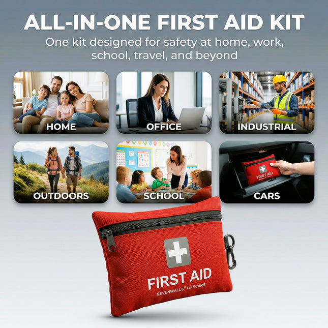 Travel First Aid Kit – 160 PCS Mini Essentials
