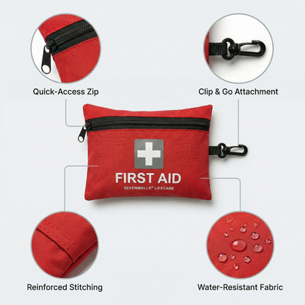Travel First Aid Kit – 160 PCS Mini Essentials