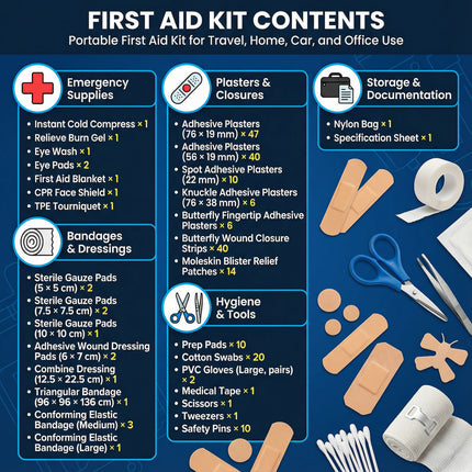 Car and Vehicle First Aid Kit