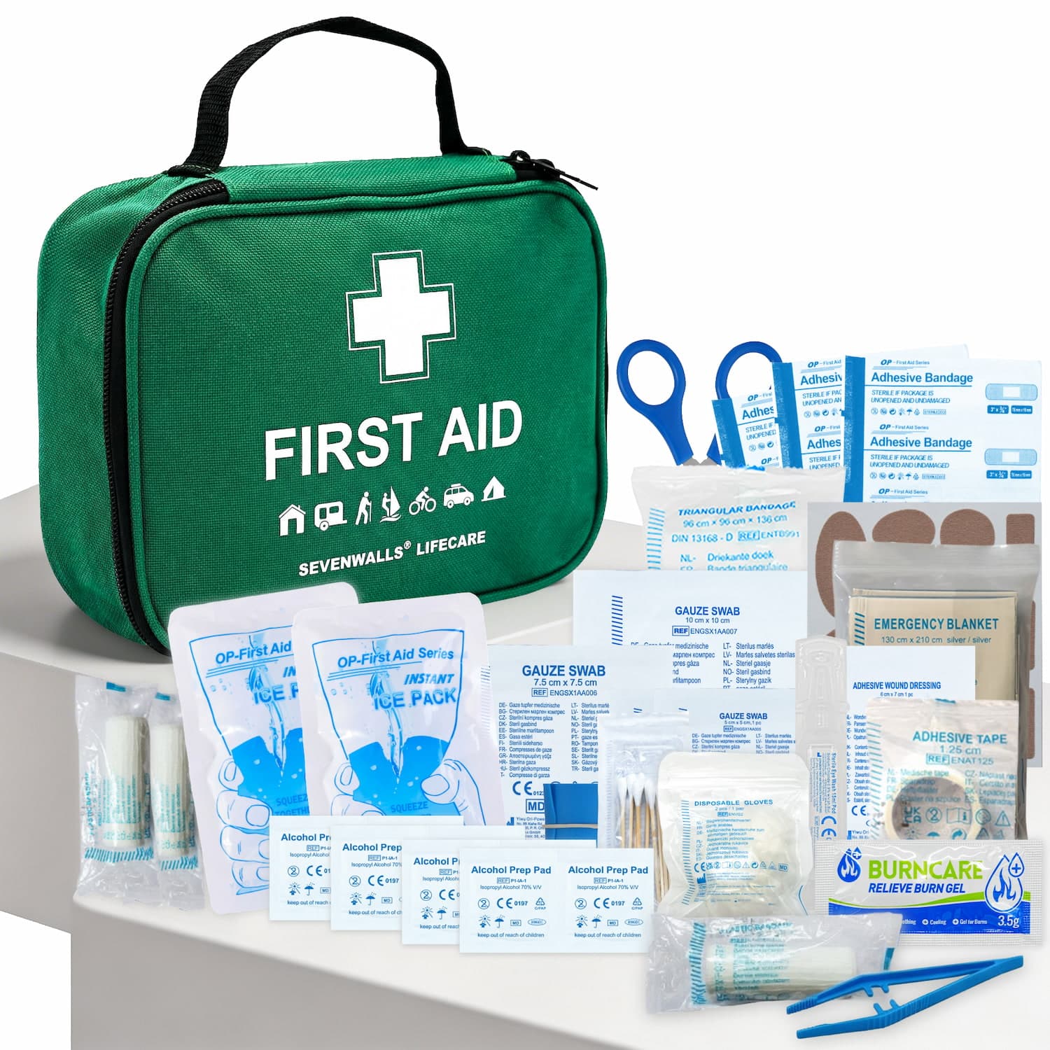 First Aid Kit Uk 220 Piece First Aid Kit UK - Home, Travel, Sports & Workplace – First ...