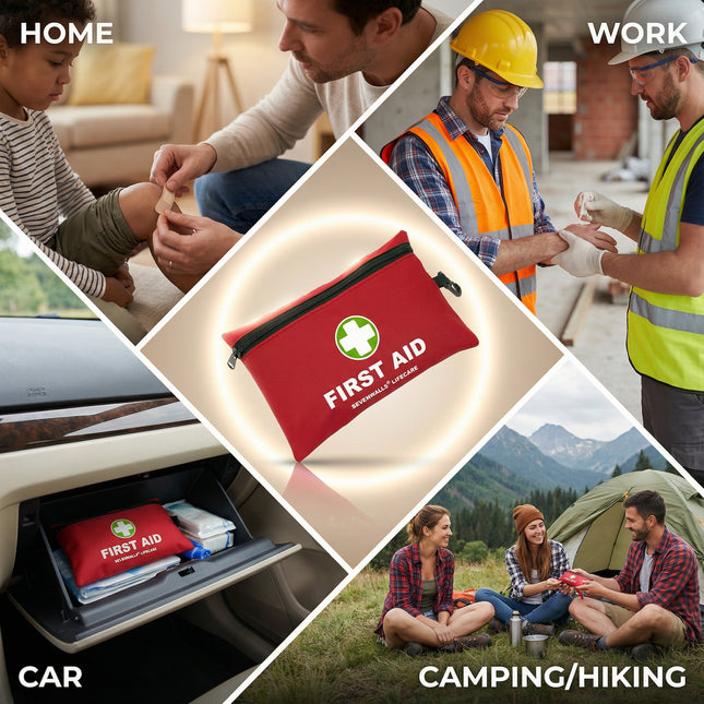 Pocket First Aid Kit for Home, Car & Adventures